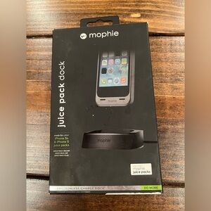 Mophie Black Juice Pack Sock for iPhone 5/5s, NIB, charging, iPhone accessories